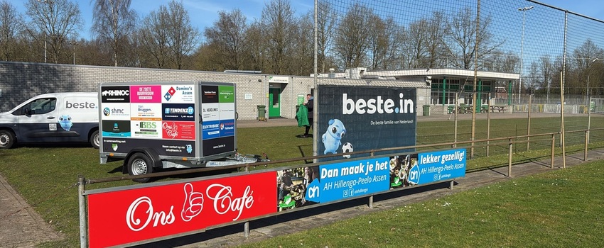 Beste.in Aanhangwagen bij vv LTC Assen